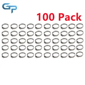 GRE5975 GREATPARTS Steel Clamp Cinch Ring Crimp Pinch Fitting