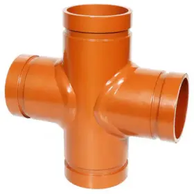 0390024107 GRUVLOK End Cross Ductile Iron Grooved