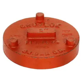 0390131969 GRUVLOK End Cap Ductile Iron Grooved