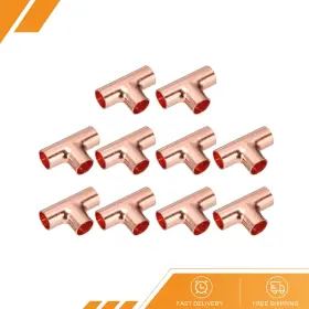 669739207434 GRYFTON Tee Copper Fitting Pure Pipe