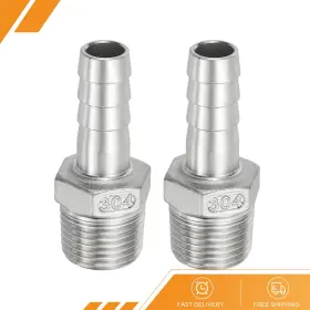 680811041869 GRYFTON Pack Barbed Npt Thread Steel Barb Hose