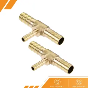 680811086136 GRYFTON Reducing Barb Hose Fitting Tee Pipe