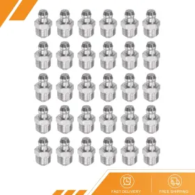 686130899181 GRYFTON Steel Straight Hydraulic Grease Fitting