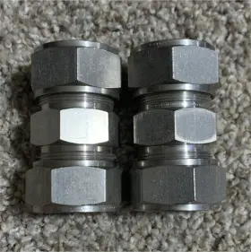 16U316 GYROLOK Hoke Steel Union Swagelok Set