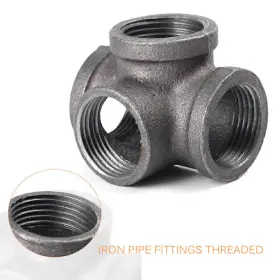 550725305060 GZYF Screw Outlet Tee Iron Pipe Connecting Sl