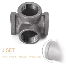 550747461553 GZYF Outlet Tee Malleable Iron Pipe Fittings