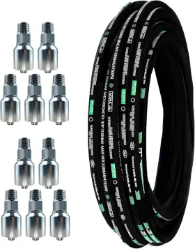 JG-14-15-G-10343-04-04 HAICHY Hydraulic Hose Braid Npt JG-14-15-G-10343-04-04 HAICHY Hydraulic Hose Braid Npt