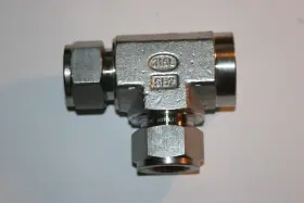771LFSS1-2X1-2 HAM-LET Tube Fnpt Female Tee Fitting #2