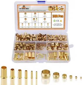 280PCS-RP7001-KIT5 HASAOMOI Compression Fittings Kit