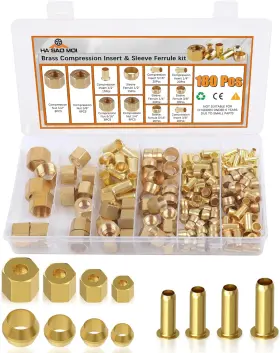 HA-180PCS-CM-KIT2 HASAOMOI Compression Fittings Kit
