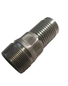 6-DO8 HASS Steel Hose Barb Fitting Adapter Male Npt