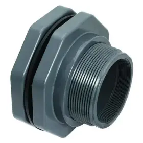 BFA1007SES HAYWARD FLOW CONTROL Bulkhead Tank Fitting Pvc