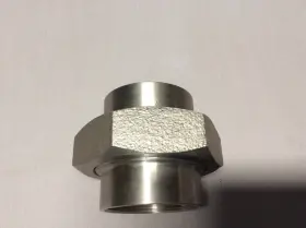SS304UNION2 HEX UNION Fip Npt Steel Pipe Fitting Ips