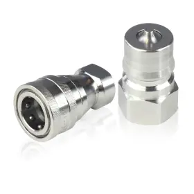 688949768481 HFS Fnpt Disconnect Hydraulic Coupler Set Steel