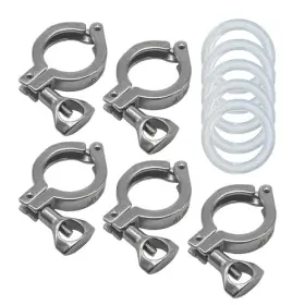 EXA-CLAMP-O-1.5IN-5PC HFS Single Pin Silicone Gasket