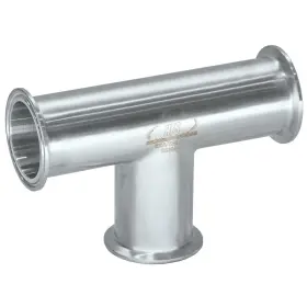 810136639810 HFS Clamp Tee Fitting Equal Clover Steel