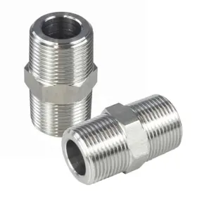 840519900299 HFS Npt Male Hex Nipple Pipe Fitting Steel