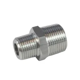 EXA-CON-NPT-0308-0102-NS HFS Male Hex Nipple Pipe Adapter
