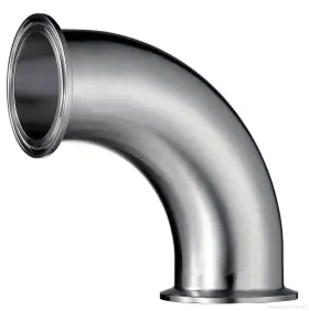 EXA-ELBOW-1.5IN-NS HFS Clamp Steel Sanitary Fitting
