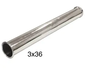 EXA-SPOOL-3X36IN HFS Sanitary Clamp Steel Round Tubing