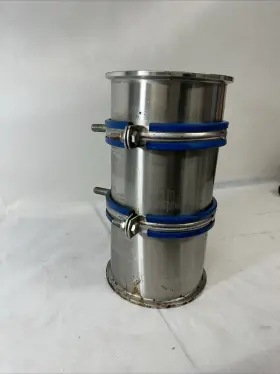 EXA-SPOOL-6X12 HFS Jacketed Sanitary Clamp Steel #2