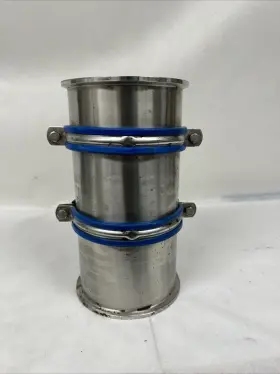 EXA-SPOOL-6X12 HFS Jacketed Sanitary Clamp Steel #3