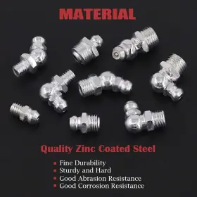 HMZ-2 HILITCHI Hydraulic Zerk Grease Fittings Kit #3