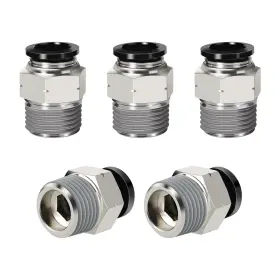 PC1-2-N4 HOFUJNG Pneumatic Male Straight Tube Od Sliver