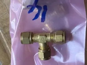 4TTTBR HOKE Gyrolok Flareless Tube Fittings Union Tee Od