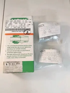 8TFT8316 HOKE GYROLOK Tube Fnpt Female Tee