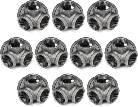 313024365322 HOME TZH Outlet Tee Corner Malleable Cast Ir