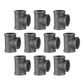414741467626 HOME TZH Pipe Fitting Tee Pack Cast Malleable