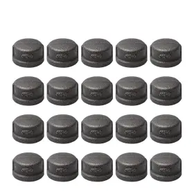414741468128 HOME TZH Pipe Fitting Cap Pack Malleable Iron