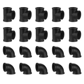 Elbow-tee HOME TZH Pipe Fitting Pack Cast Iron Ste