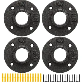 769282992037 HOMISHARE Floor Flange Pipe Malleable Iron