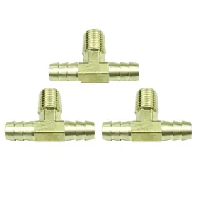 HB-383-14-T HONGBOW HARDWARE Pack Barbed Tee Fitting Barb