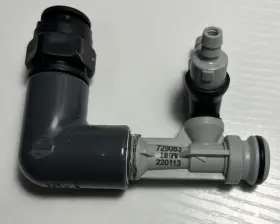 729083 HYDRA-FLEX Chem Injector Inlet Orifice Barb