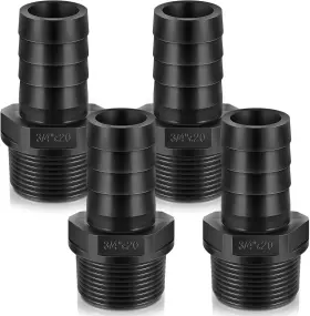 FITTINGS-0130 INNCONEE Pvc Tube Fitting Adapter Barbed Hose