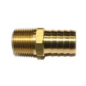 Interstate Pneumatics Fm89 Brass Hose Barb Fitting Connector 3/4 Inch