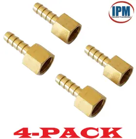 HB02-FNPT02 IPM Hose Barb Female Npt Straight Fitting