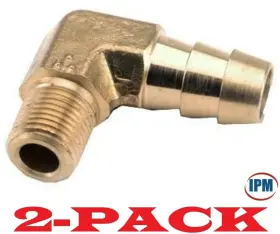 HB4-MNPT2-90 IPM Hose Barb Male Npt Elbow