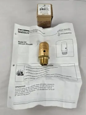 401446 ITT INDUSTRIES Hoffman Specialty Npt Vacuum Breaker