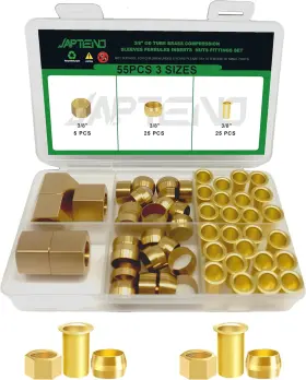J-55TH-YLT005 JAPTEND Compression Ferrules Inserts Nuts