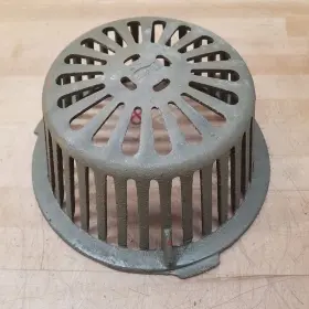 1010CID JAY R. SMITH Cast Iron Roof Drain Dome Od