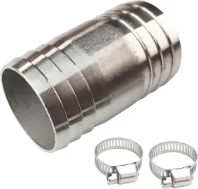 BARB-SS-STRT-40MM JENSWILL Steel Hose Fitting Straight Barbed