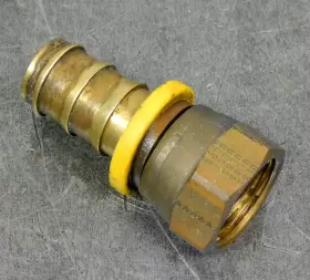 PK2S JIC Female Push Hose Barb Fitting Npt #3