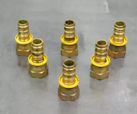 PK2S JIC Female Push Hose Barb Fitting Npt