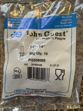 P1250808S JOHN GUEST Hose Stem