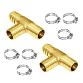 JWBTTD19 JOYWAYUS Hose Barb Tee Union Fitting