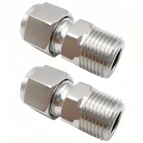 788567249307 JRVT Steel Compression Fitting Tube Od Npt Male